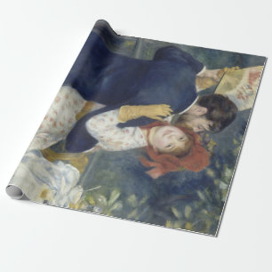 Papier Cadeau Danse de Pays - Renoir Impressionniste peinture