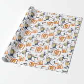 Papier Cadeau Danse des singes (Déroulé)