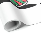 PAPIER CADEAU DANSE DU POULET BANANE (Coin rond)