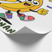 PAPIER CADEAU DANSE DU POULET BANANE (Coin)