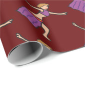 Papier Cadeau Danse du ventre (Coin rond)