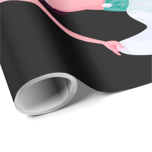 Papier Cadeau Danse du ventre (Coin rond)