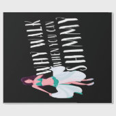 Papier Cadeau Danse du ventre (Plat)