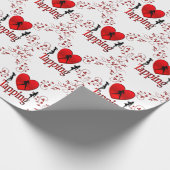 Papier Cadeau Danse I Heart Tap (Coin)