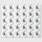 Papier Cadeau Danse Jazz (Plat)