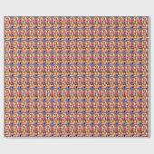 Papier Cadeau Danse Lord Ganesha (Plat)