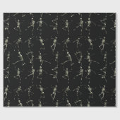 Papier Cadeau Danse Macabre (Plat)