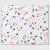 Papier Cadeau Danse musicale (Plat)