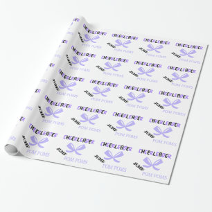 Papier Cadeau Danse pom-pom girl
