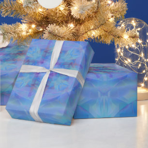 Papier Cadeau Danseur bleu