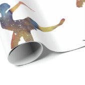 Papier Cadeau Danseur de ballet (Coin rond)