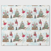 Papier Cadeau Danseur de ballet de cétacés afro-américains Chris (Plat)