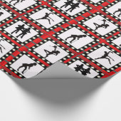 Papier Cadeau Danseurs Cabaret Spectacles Danseurs (Coin)