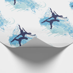 Papier Cadeau Danseurs de ballet Couple