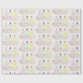 Papier Cadeau Danseurs de ballet de pointe (Plat)