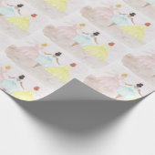 Papier Cadeau Danseurs de ballet de pointe (Coin)