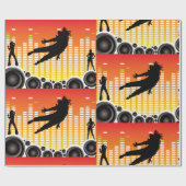 Papier Cadeau Danseurs Et Intervenants (Plat)