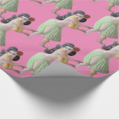 Papier Cadeau Danseurs Hawaiian Hula Thunder_Cove (Coin)