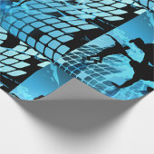 Papier Cadeau Danseurs Silhouettés Envelopper du papier