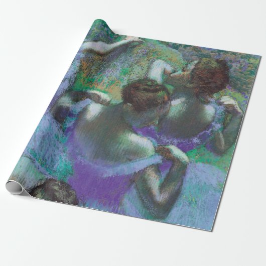 Papier Cadeau Danseuses bleues par Edgar Degas, Impressionnisme (Déroulé)