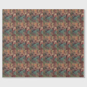 Papier Cadeau Danseuses, rose et vert par Edgar Degas (Plat)