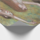 Papier Cadeau Danseuses Vertes par Edgar Degas, Art de Ballet Vi (Coin)