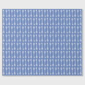 Papier Cadeau Danube Blue Victorian Keys (Plat)