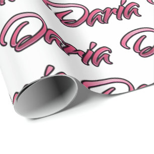 Papier Cadeau Daria faded pink