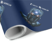Papier Cadeau Darian Warrior (Coin rond)