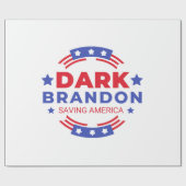 Papier Cadeau Dark Brandon (Plat)