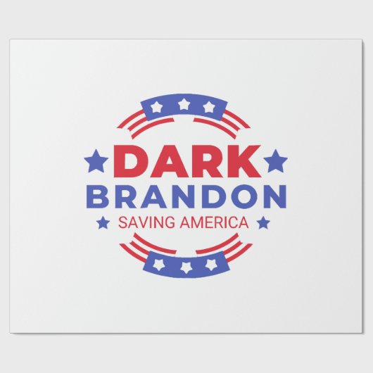 Papier Cadeau Dark Brandon (Plat)