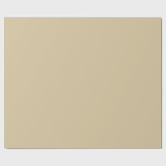 Papier Cadeau Dark Champagne Gold (Plat)