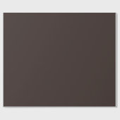 Papier Cadeau Dark Chocolate Brown (Plat)