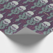 Papier Cadeau Dark Mark Geometric Icon Pattern (Coin)