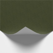 Papier Cadeau Dark olive textured (Coin)