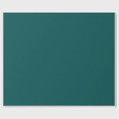 Papier Cadeau Dark Teal Solid Color (Plat)
