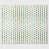 Papier Cadeau Darling Topiary Rabbit Rose Bow Baby Girl Douche (Plat)