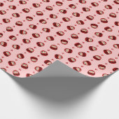 Papier Cadeau Daruma (Coin)