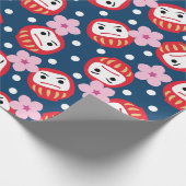 Papier Cadeau Daruma (Coin)
