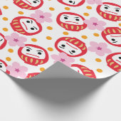 Papier Cadeau Daruma (Coin)
