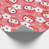 Papier Cadeau Daruma (Coin)