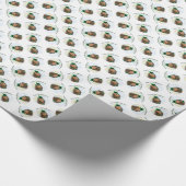 Papier Cadeau Daschund Top of the Morn (Coin)