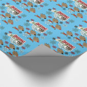 Papier Cadeau Dashing Lance La Neige (Coin)