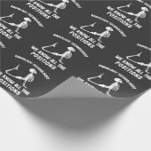 Papier Cadeau Date A Rad Tech Radiologue Skeleton Radiology (Coin)