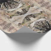 Papier Cadeau Date Palm Tree Trunk Texture Fermer Photo Image (Coin)