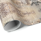 Papier Cadeau Date Palm Tree Trunk Texture Fermer Photo Image (Coin rond)