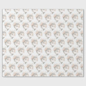 Papier Cadeau Dauphin mignon (Plat)