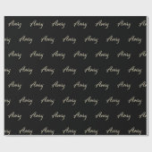 Papier cadeau d'Avery White Gold (Plat)