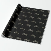 Papier cadeau d'Avery White Gold (Déroulé)
