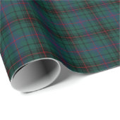Papier Cadeau Davidson Clan Tartan (Coin rond)